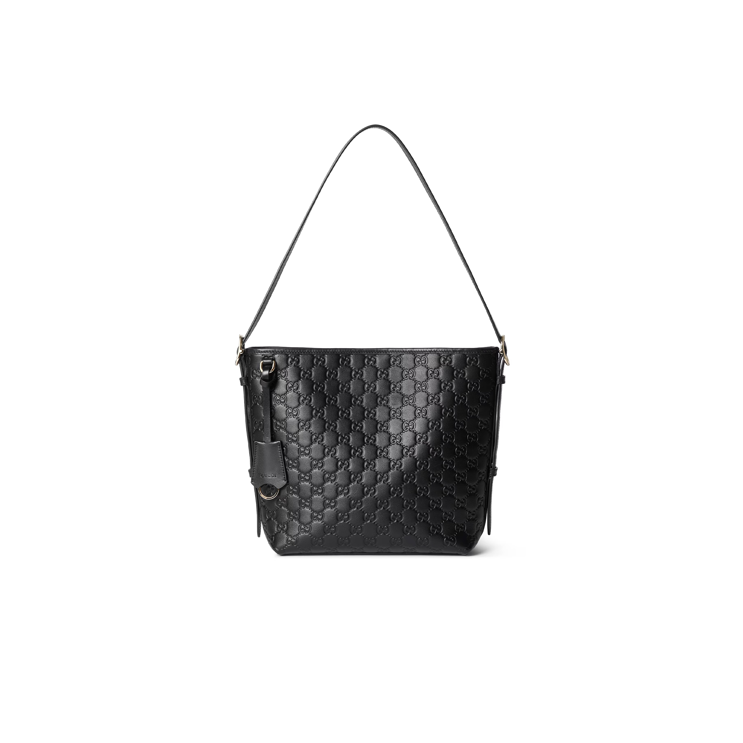 GUCCI GG EMBLEM SMALL SHOULDER BAG 848881 (26*24*10cm)